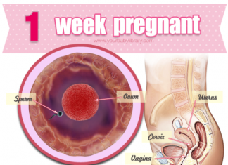 Thai 1 tuần tuổi