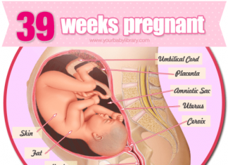 Thai nhi 39 tuần tuổi