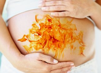 Đối phó với chứng ợ nóng khi mang thai